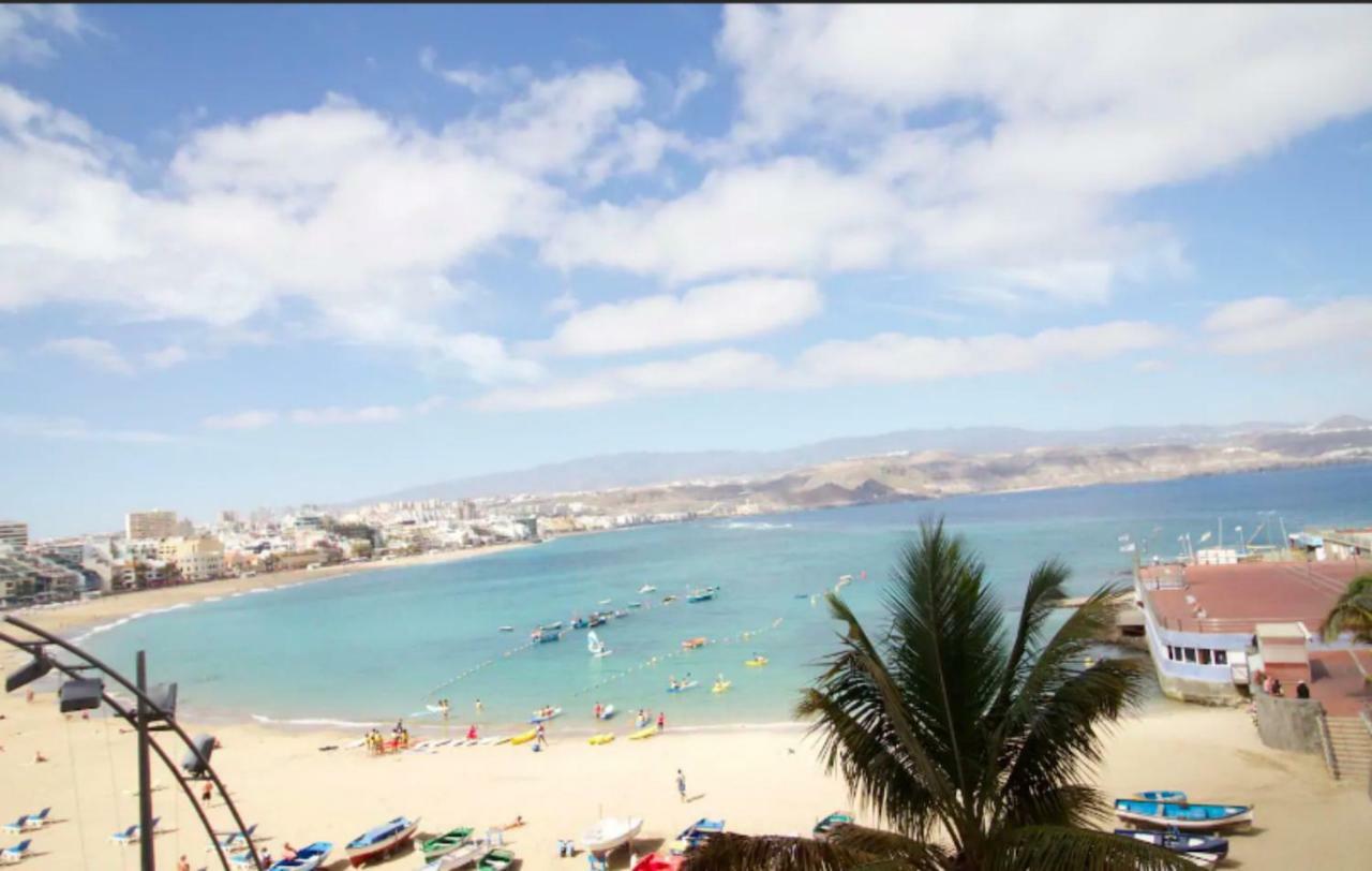 大加那利岛拉斯帕尔马斯En Primera Linea Playa De Canteras Vista Al Mar Lightbooking公寓 外观 照片